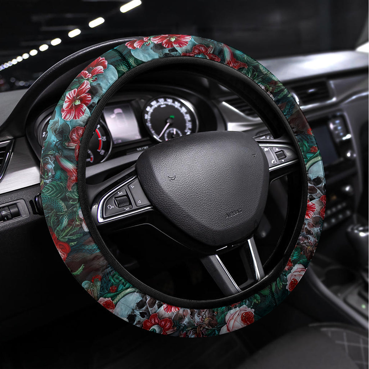 Green Poison Steering Wheel Cover - Wonder Print Shop