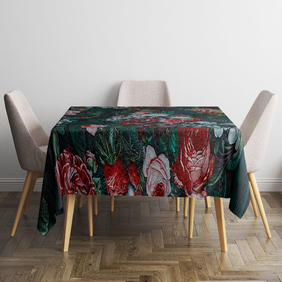 Green Poison Tablecloth - Wonder Print Shop