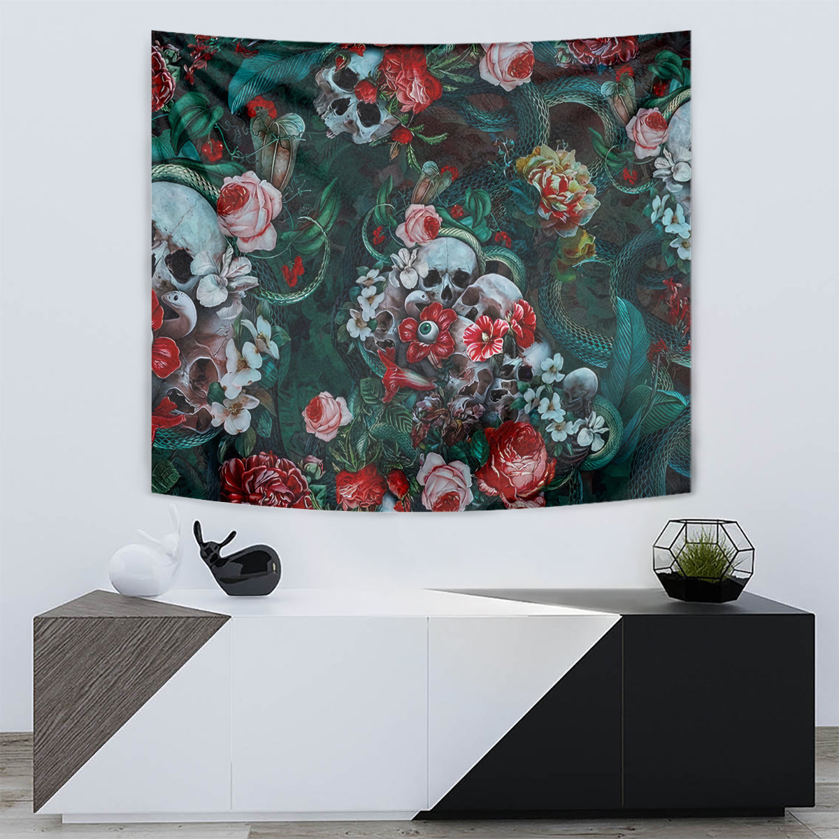 Green Poison Tapestry - Wonder Print Shop