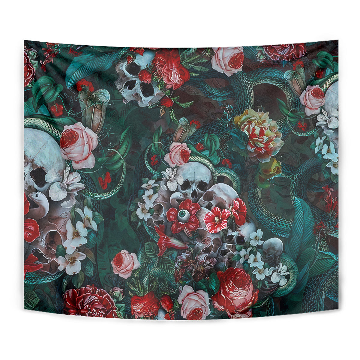 Green Poison Tapestry - Wonder Print Shop
