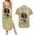 Personalized African Women Couples Matching Summer Maxi Dress and Hawaiian Shirt Half Hood Half Holy - Wonder Print Shop