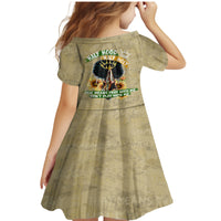 Personalized African Women Family Matching Mermaid Dress and Hawaiian Shirt Half Hood Half Holy - Wonder Print Shop