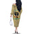 Personalized African Women Family Matching Off Shoulder Long Sleeve Dress and Hawaiian Shirt Half Hood Half Holy - Wonder Print Shop