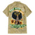 Personalized African Women Family Matching Short Sleeve Bodycon Dress and Hawaiian Shirt Half Hood Half Holy - Wonder Print Shop