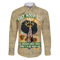 Personalized African Women Family Matching Short Sleeve Bodycon Dress and Hawaiian Shirt Half Hood Half Holy - Wonder Print Shop