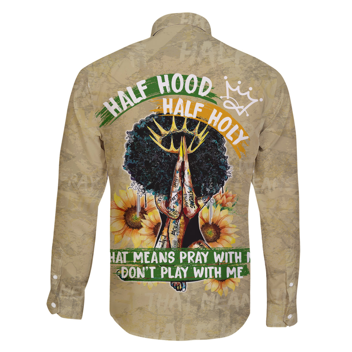 Personalized African Women Family Matching Short Sleeve Bodycon Dress and Hawaiian Shirt Half Hood Half Holy - Wonder Print Shop