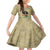 Personalized African Women Kid Short Sleeve Dress Half Hood Half Holy - Wonder Print Shop