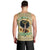 Personalized African Women Men Tank Top Half Hood Half Holy - Wonder Print Shop