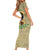 Personalized African Women Short Sleeve Bodycon Dress Half Hood Half Holy - Wonder Print Shop