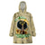 Personalized African Women Wearable Blanket Hoodie Half Hood Half Holy - Wonder Print Shop