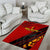 Belgium Football 2024 Area Rug Trophy Wing Style - Wonder Print Shop