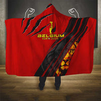 Belgium Football 2024 Hooded Blanket Trophy Wing Style