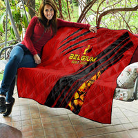 Belgium Football 2024 Quilt Trophy Wing Style - Wonder Print Shop