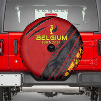 Belgium Football 2024 Spare Tire Cover Trophy Wing Style - Wonder Print Shop