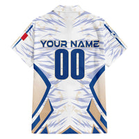 Personalized France Football 2024 Family Matching Puletasi and Hawaiian Shirt Trophy Wing Style - Wonder Print Shop