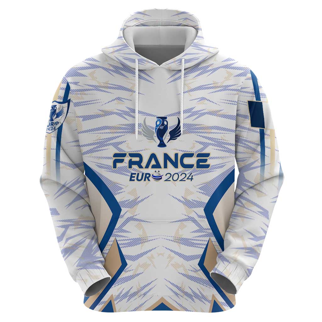 Personalized France Football 2024 Hoodie Trophy Wing Style - Wonder Print Shop