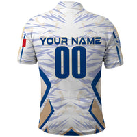 Personalized France Football 2024 Polo Shirt Trophy Wing Style - Wonder Print Shop