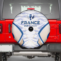 France Football 2024 Spare Tire Cover Trophy Wing Style - Wonder Print Shop