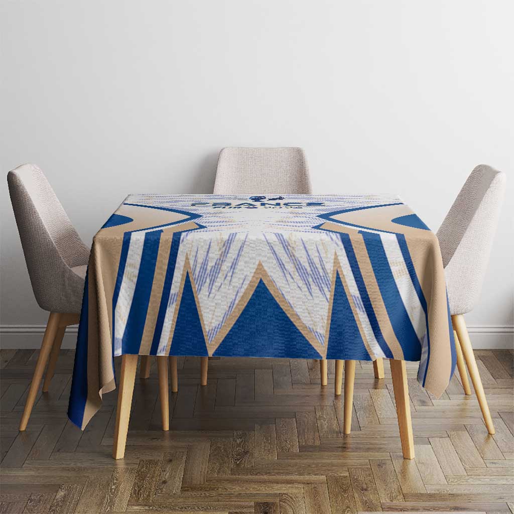 France Football 2024 Tablecloth Trophy Wing Style - Wonder Print Shop