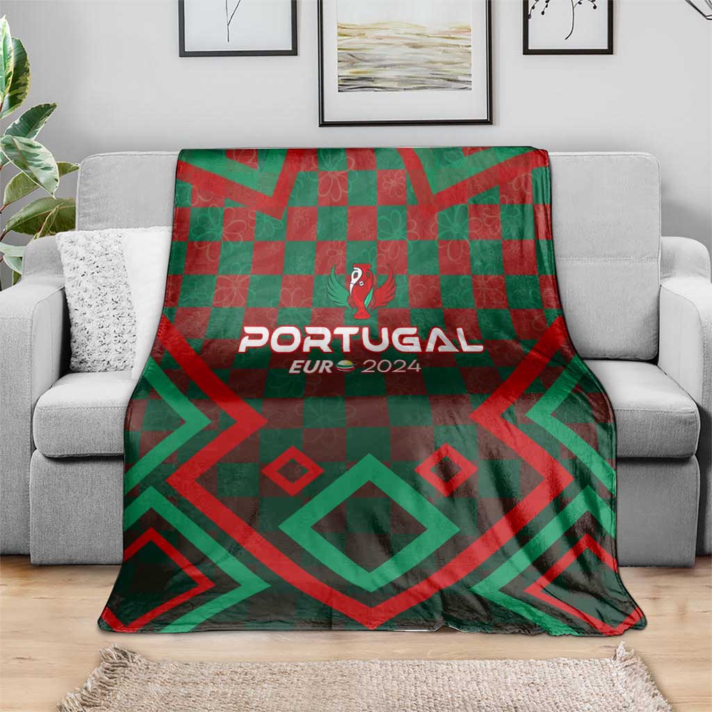 Portugal Football 2024 Blanket Trophy Wing Style