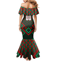 Personalized Portugal Football 2024 Mermaid Dress Trophy Wing Style - Wonder Print Shop