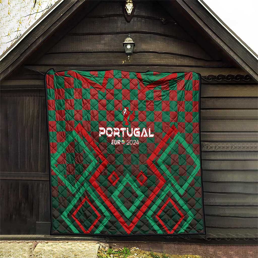 Portugal Football 2024 Quilt Trophy Wing Style - Wonder Print Shop