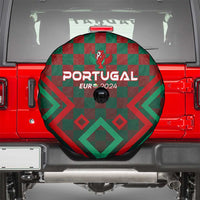 Portugal Football 2024 Spare Tire Cover Trophy Wing Style - Wonder Print Shop