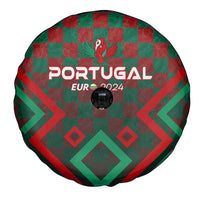 Portugal Football 2024 Spare Tire Cover Trophy Wing Style - Wonder Print Shop