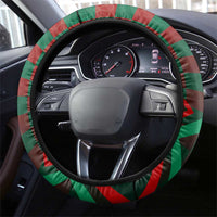 Portugal Football 2024 Steering Wheel Cover Trophy Wing Style - Wonder Print Shop