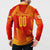 Personalized Spain Football 2024 Button Sweatshirt Trophy Wing Style - Wonder Print Shop
