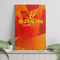 Spain Football 2024 Canvas Wall Art Trophy Wing Style - Wonder Print Shop