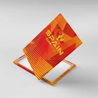 Spain Football 2024 Canvas Wall Art Trophy Wing Style - Wonder Print Shop