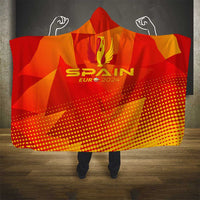 Spain Football 2024 Hooded Blanket Trophy Wing Style