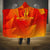 Spain Football 2024 Hooded Blanket Trophy Wing Style