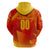 Personalized Spain Football 2024 Hoodie Trophy Wing Style - Wonder Print Shop