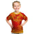 Personalized Spain Football 2024 Kid T Shirt Trophy Wing Style - Wonder Print Shop
