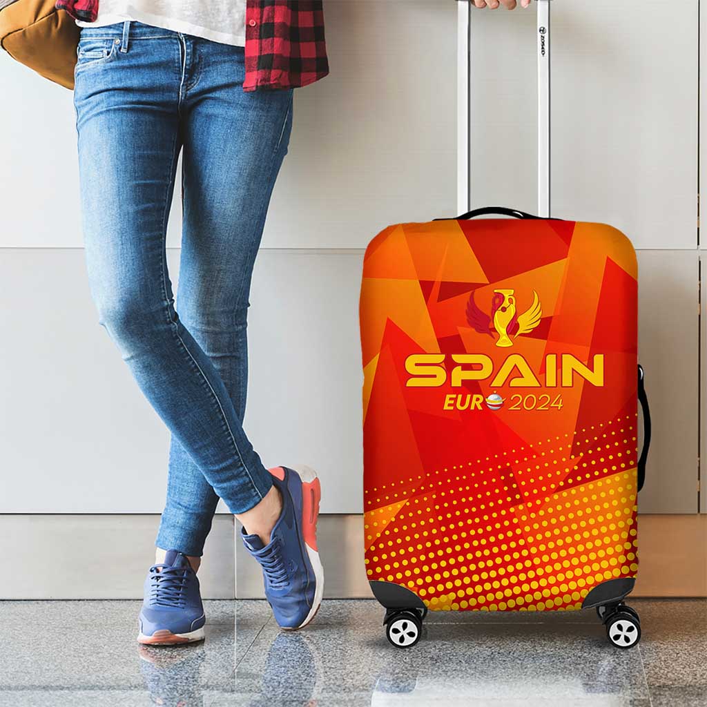 Spain Football 2024 Luggage Cover Trophy Wing Style - Wonder Print Shop
