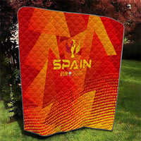 Spain Football 2024 Quilt Trophy Wing Style - Wonder Print Shop