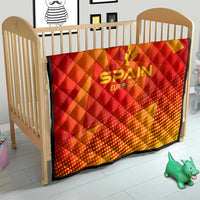 Spain Football 2024 Quilt Trophy Wing Style - Wonder Print Shop