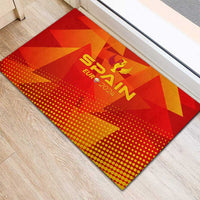Spain Football 2024 Rubber Doormat Trophy Wing Style - Wonder Print Shop