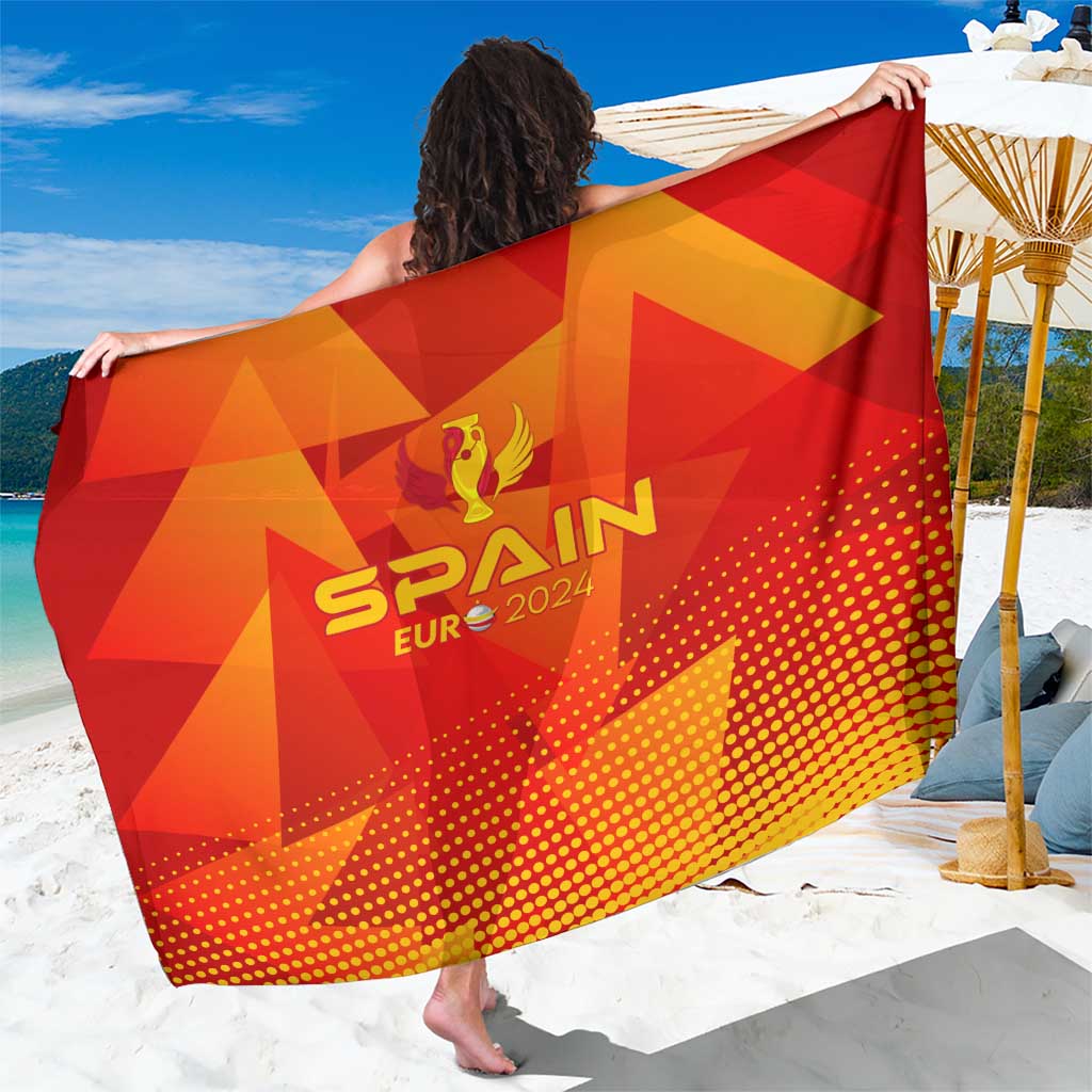 Spain Football 2024 Sarong Trophy Wing Style - Wonder Print Shop