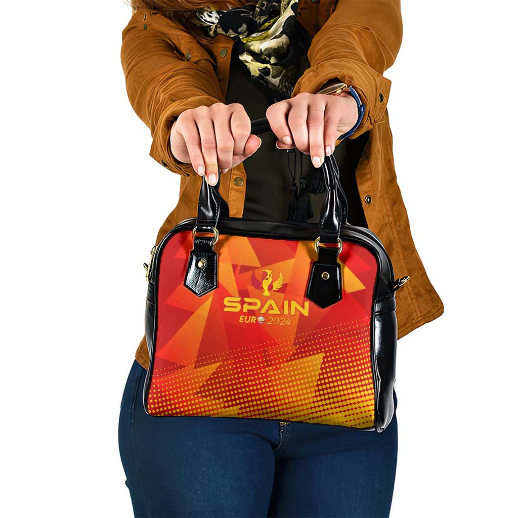 Spain Football 2024 Shoulder Handbag Trophy Wing Style