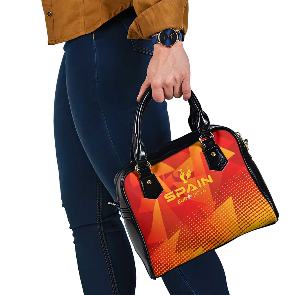 Spain Football 2024 Shoulder Handbag Trophy Wing Style