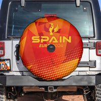 Spain Football 2024 Spare Tire Cover Trophy Wing Style - Wonder Print Shop