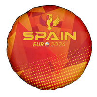 Spain Football 2024 Spare Tire Cover Trophy Wing Style - Wonder Print Shop