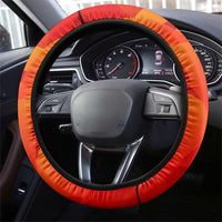 Spain Football 2024 Steering Wheel Cover Trophy Wing Style - Wonder Print Shop