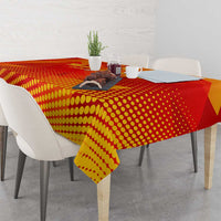 Spain Football 2024 Tablecloth Trophy Wing Style - Wonder Print Shop