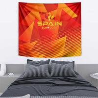 Spain Football 2024 Tapestry Trophy Wing Style - Wonder Print Shop