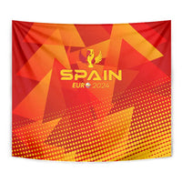 Spain Football 2024 Tapestry Trophy Wing Style - Wonder Print Shop