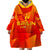 Personalized Spain Football 2024 Wearable Blanket Hoodie Trophy Wing Style - Wonder Print Shop